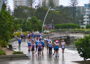 A wet run with the GC runners - Jack Evans