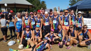 The Warwick Pentathrun crew